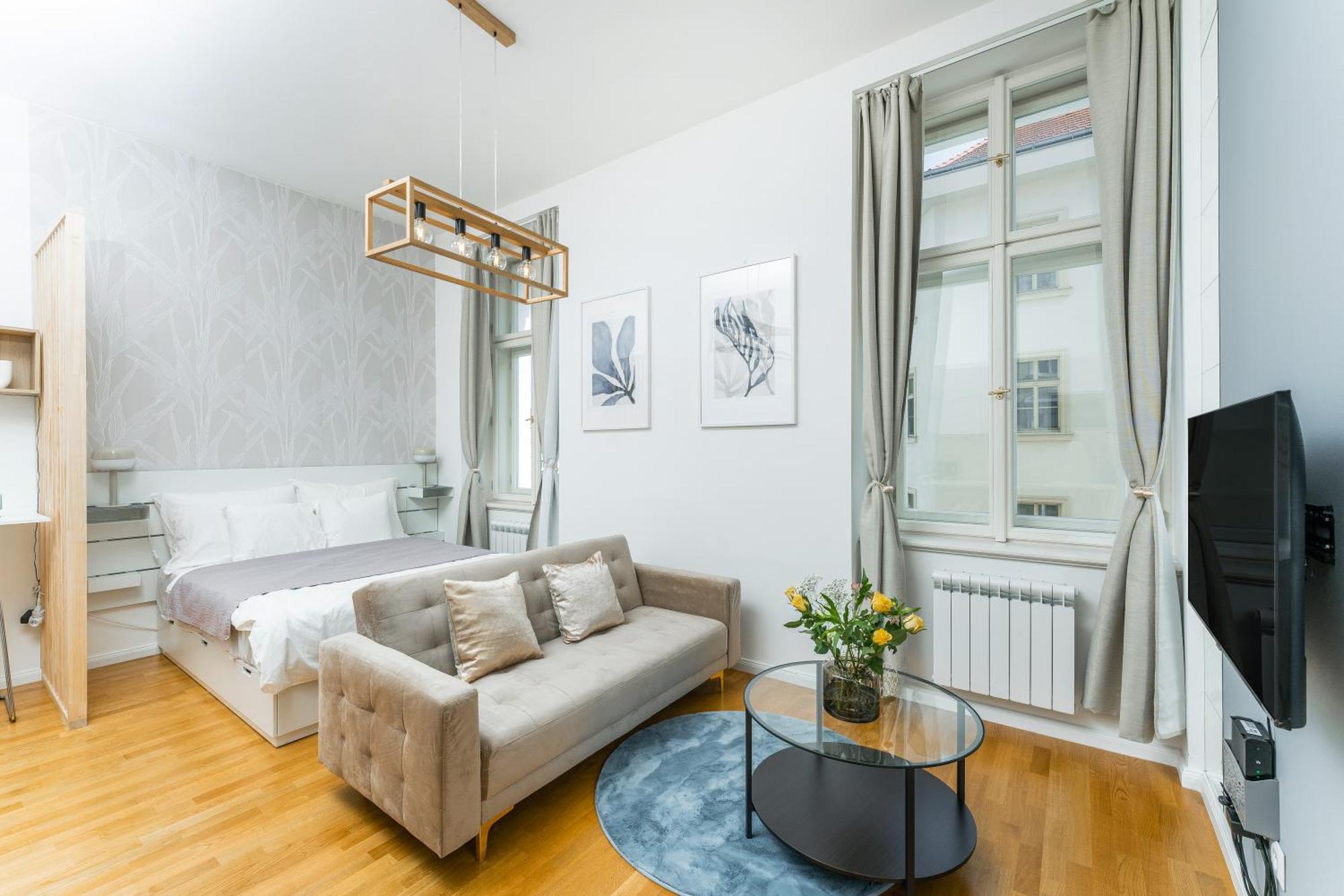 Anytime Holiday- Muzeum Apartments Praga Exterior foto